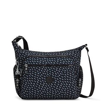Kipling Gabbie Printed Crossbody Laukut Mustat | FI 1161UZ